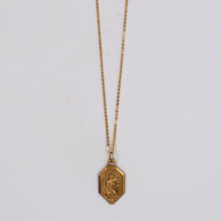 Vintage Saint Medal Saint Christopher v240