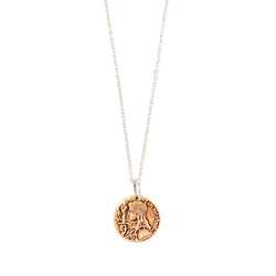 Petite Joan of Arc Musing Necklace | Available to Ship 11/7