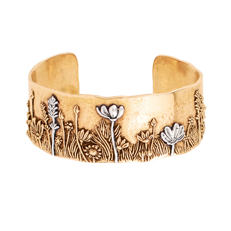 Wildflower Cuff Bracelet