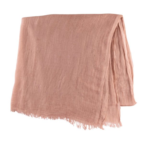 Indispensable Linen Wrap - Morning Blush