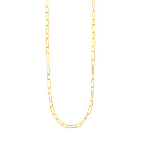 Soft Link Chain in Gold- 18"