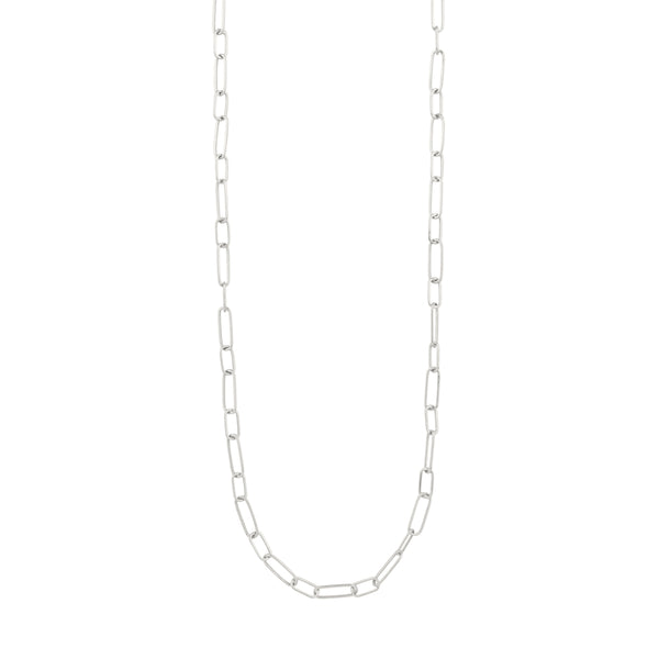 Soft Link Chain in Silver - 18"