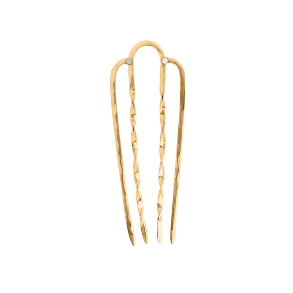 Effortless Twist Hair Fork - Bronze - Small | Available to Ship 11/15