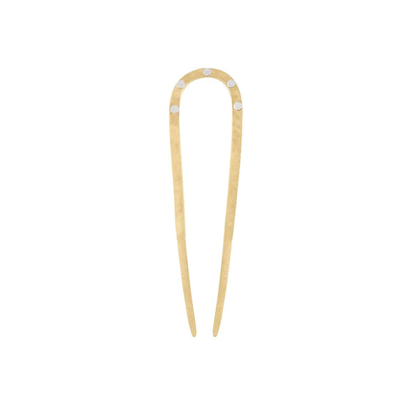 Riveted Effortless Hair Pin - Medium