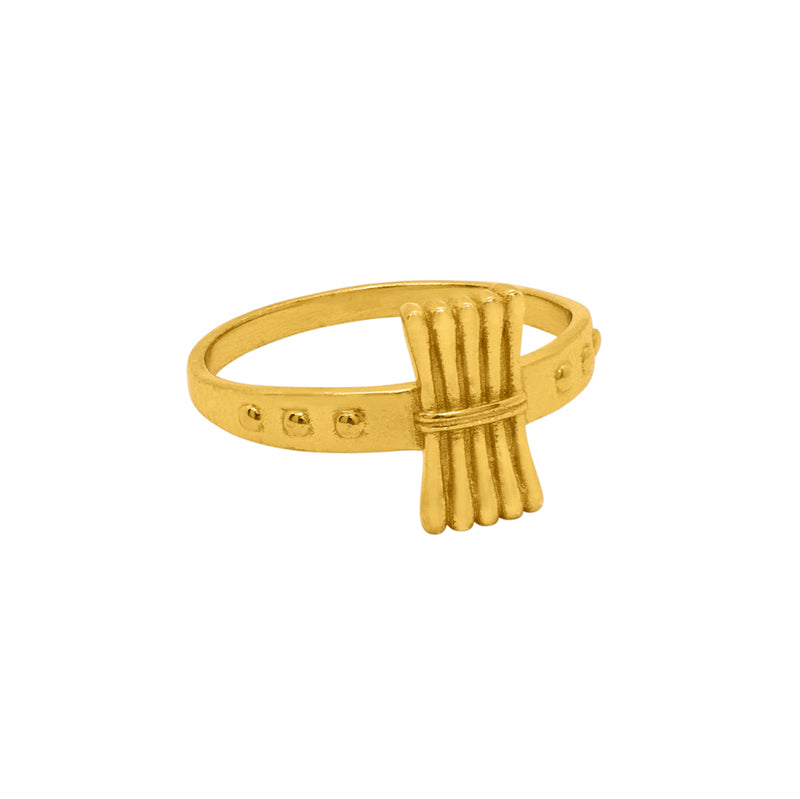 Harvest Ring in Gold