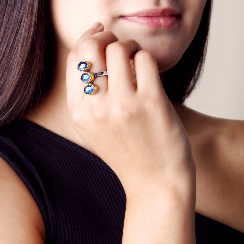 Kyanite Totem Ring