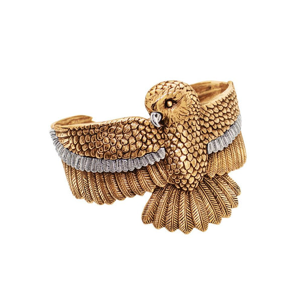 Wild & Wise Owl Cuff