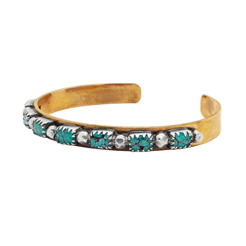 Turquoise Bonfire Cuff