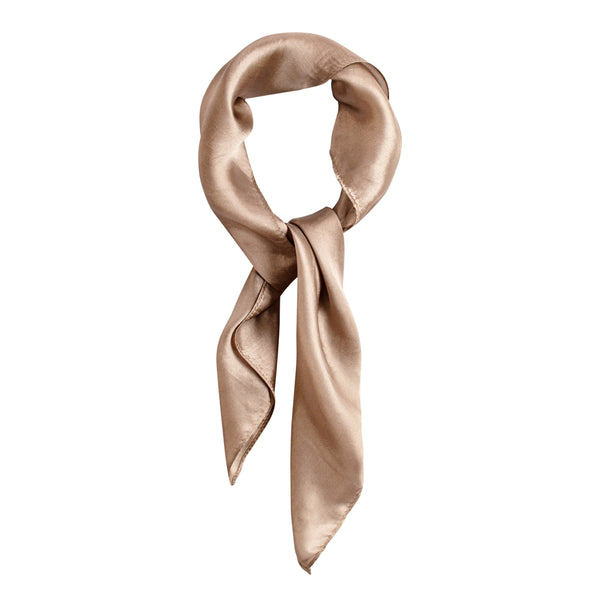 Elemental Silk Scarf in Champagne