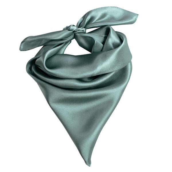 Elemental Silk Scarf in Ice Blue