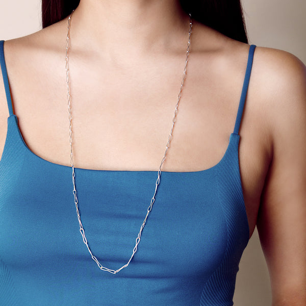 Wafer Chain Necklace | Available to ship September 12, 2024