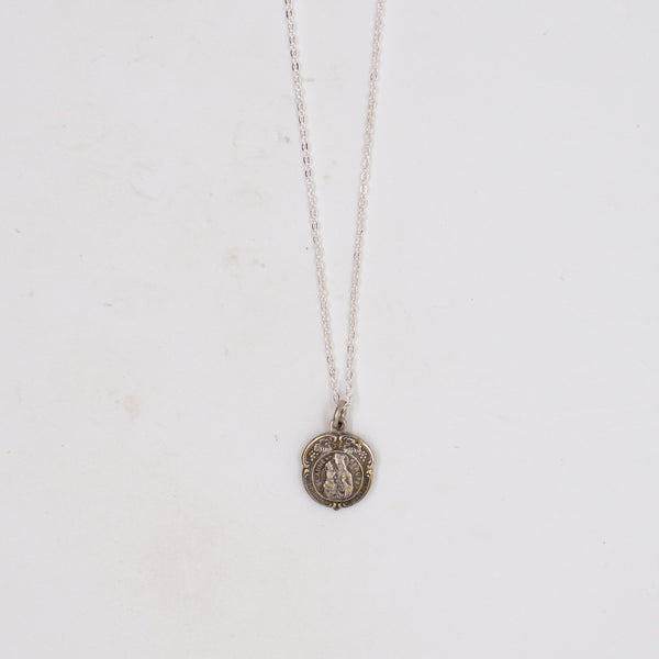 Vintage Saint Medal Anne Beaupre V2