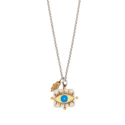 Protection Charm Necklace - Evil Eye