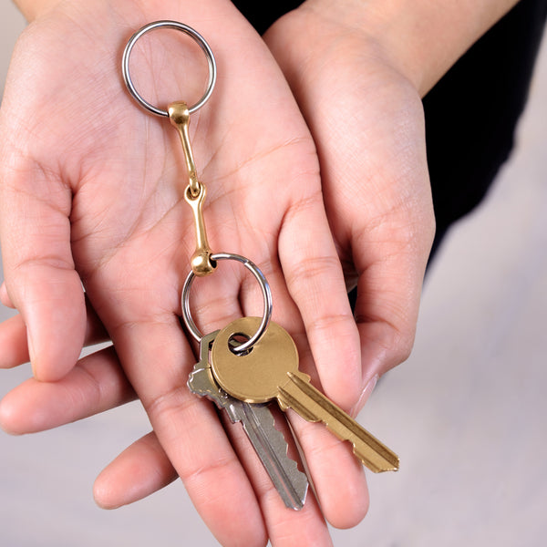 Snaffle Bit Key Chain