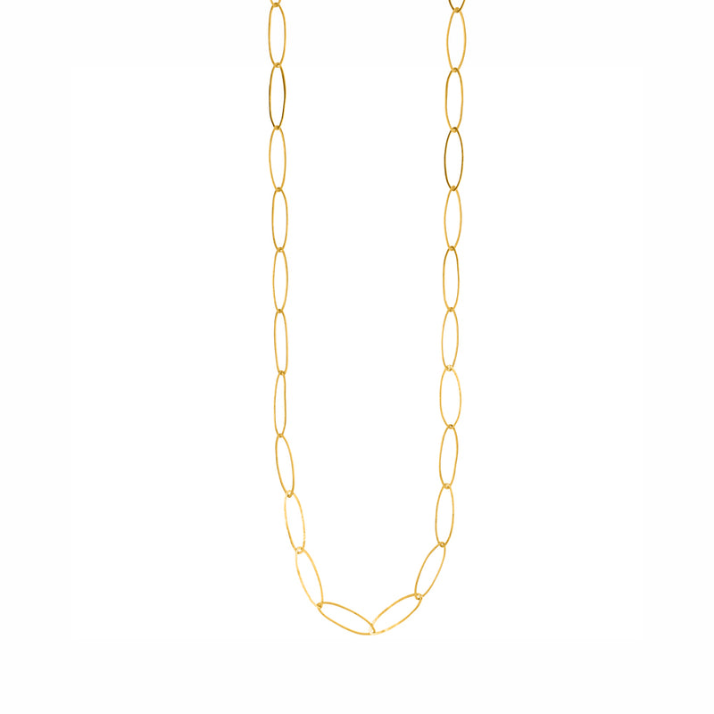 Saucer Chain Necklace in Gold | Available to Ship January 28, 2025