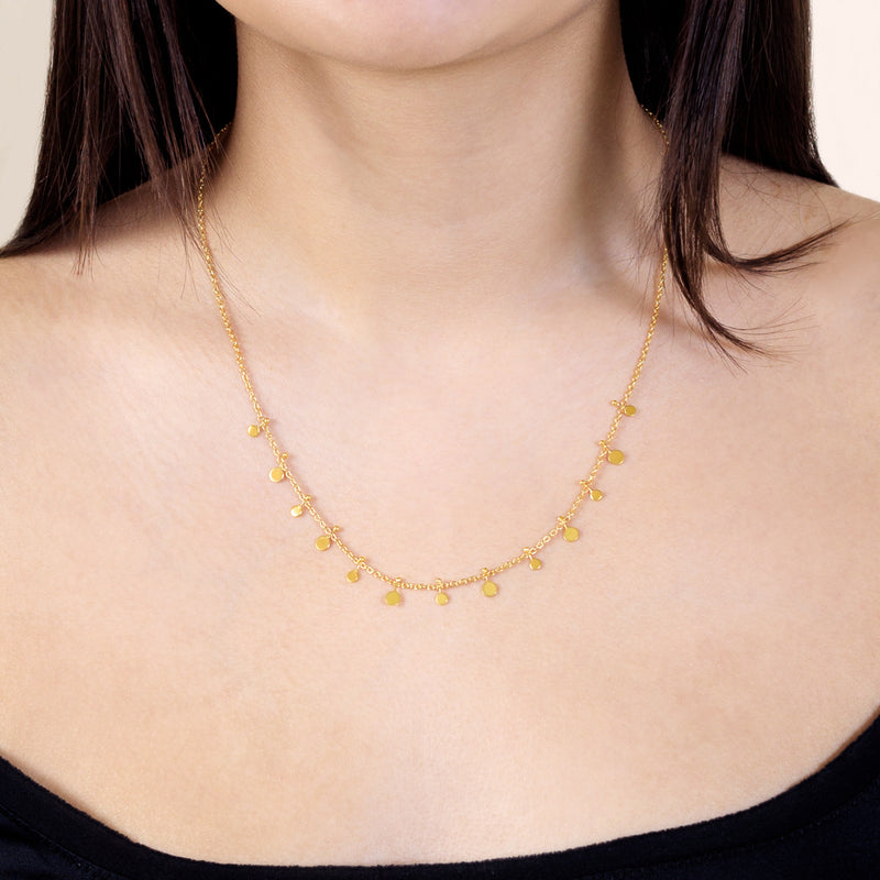 Be the Light Necklace in Gold - 16-18" L