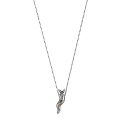 Slug Life Necklace in Silver