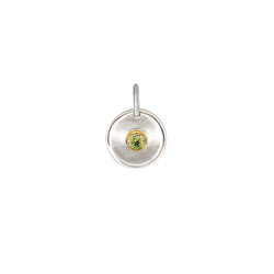 Natural Talent Birthstone Charm Pendant- August/ Peridot