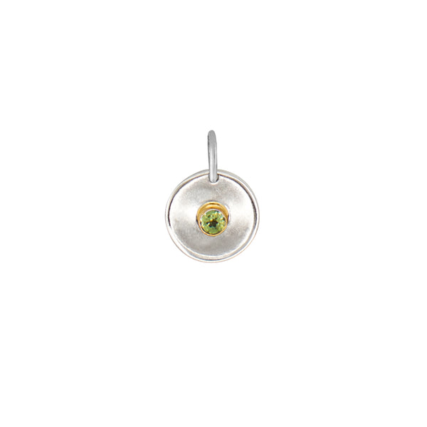 Natural Talent Birthstone Charm Pendant- August/ Peridot