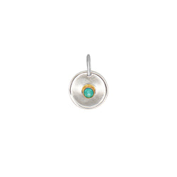 Natural Talent Birthstone Charm Pendant - December/ Turquoise