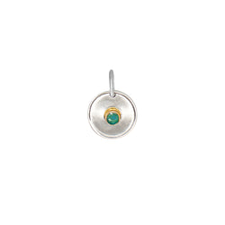 Natural Talent Birthstone Charm Pendant - May/Emerald