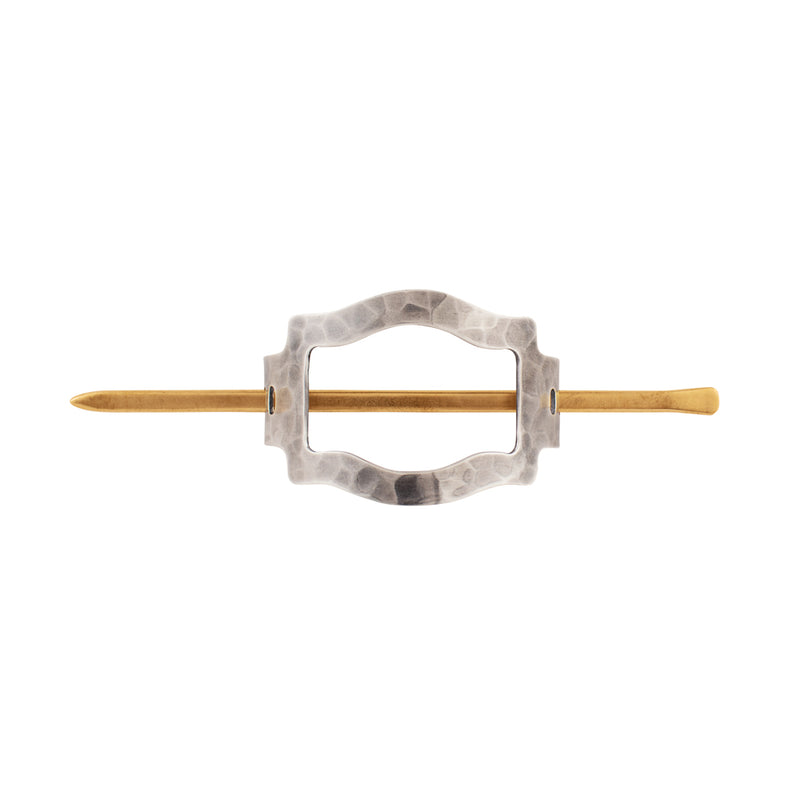 Cigar Band Frame Hair Pin