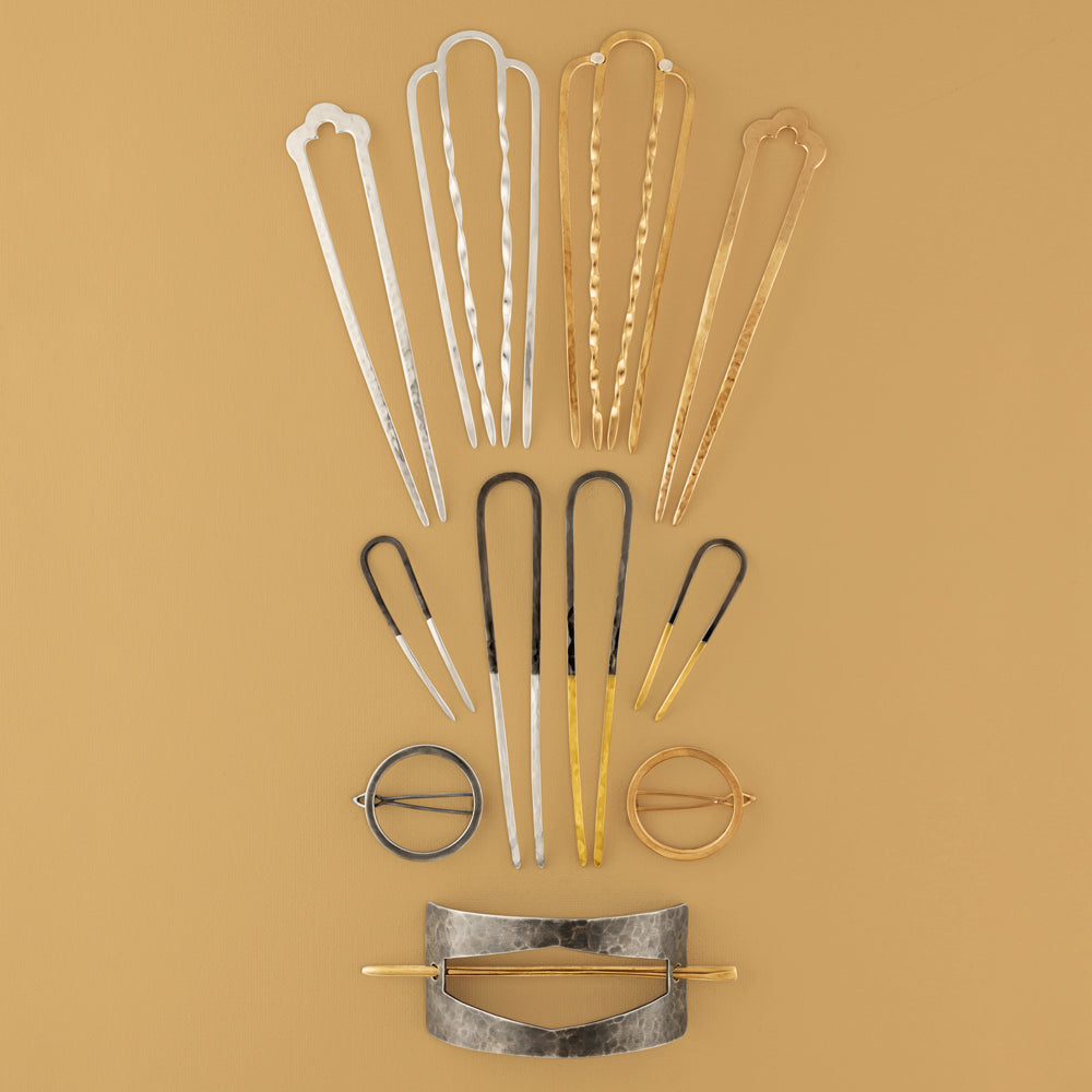 Effortless Hair Pin in Gold - Small – The Good Collective