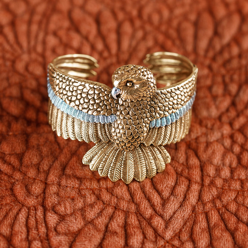 Wild & Wise Owl Cuff