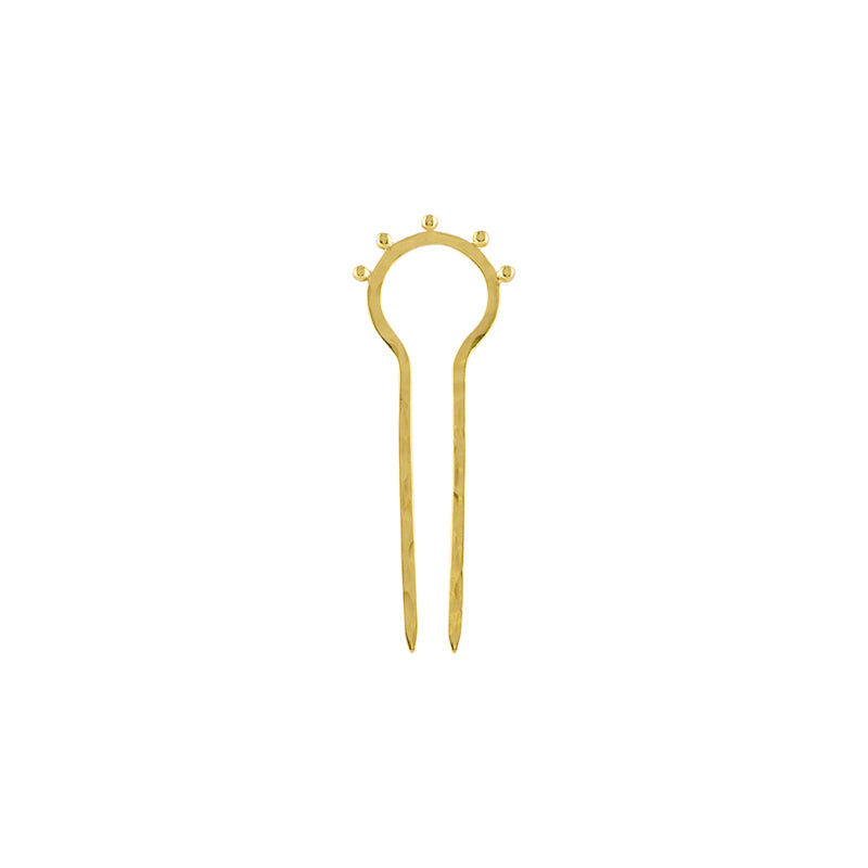 Horizon Hair Pin in Gold - Small
