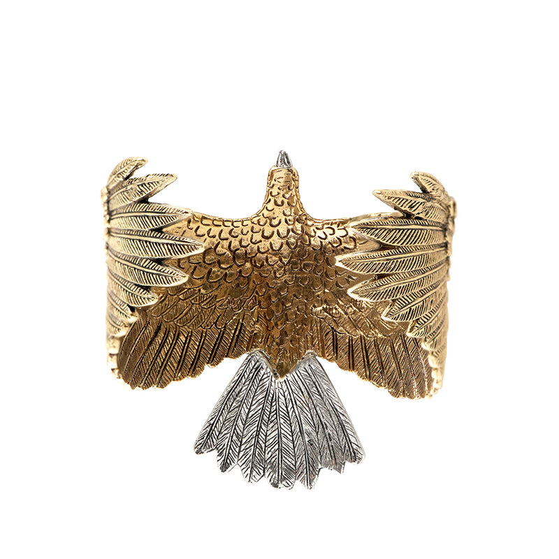 Hawk Cuff in Bronze