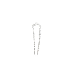 Trefoil Hair Pin in Silver - Small