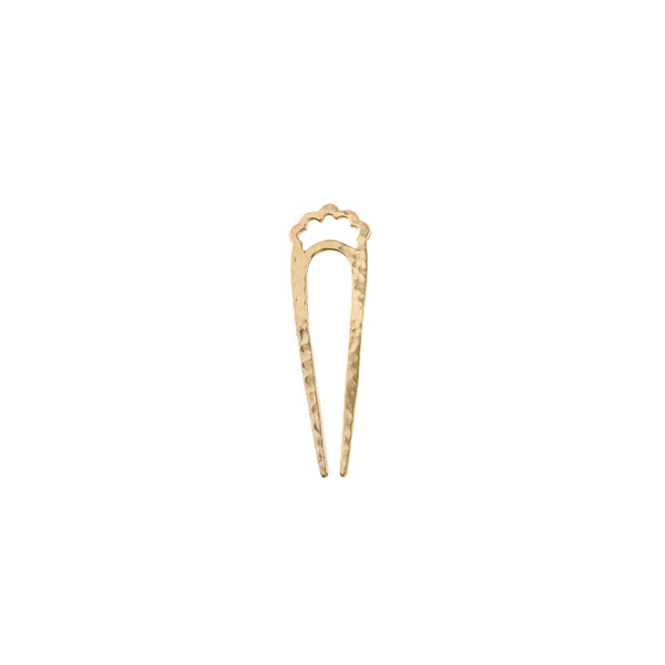 Open Fado Hair Pin in Bronze - Small