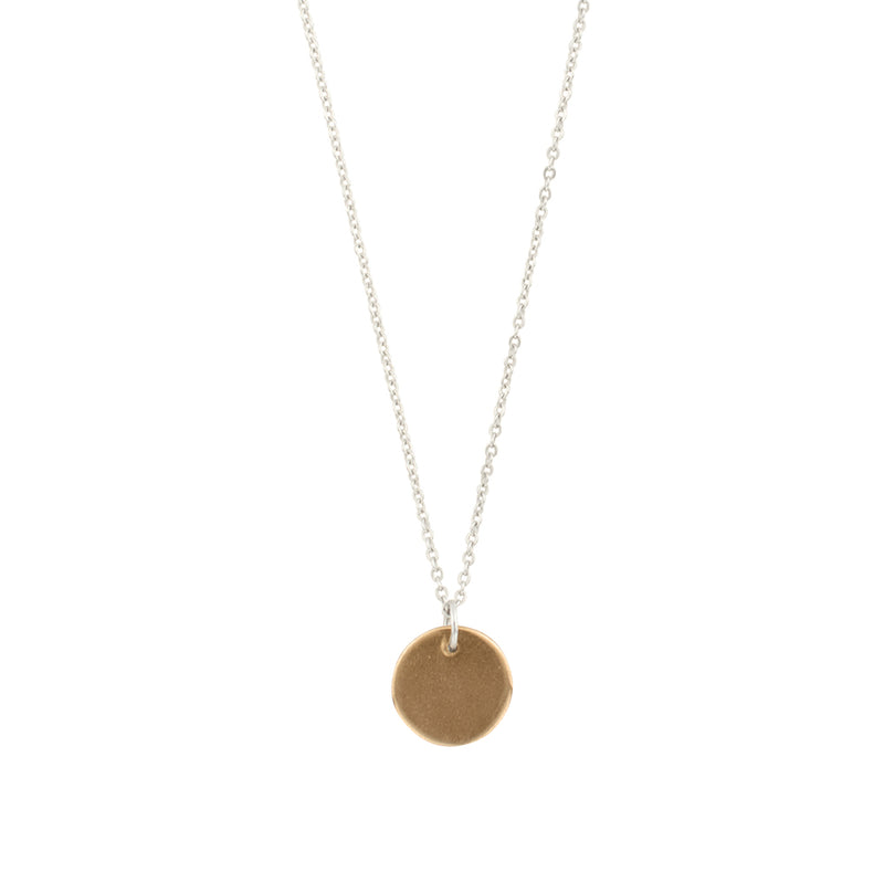 Elements Signet Necklace - Rise Above in Bronze