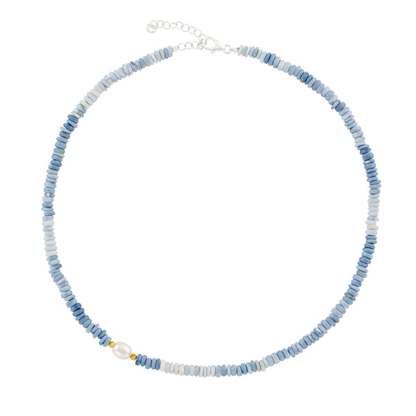 Blue Sky & Silver Linings Necklace