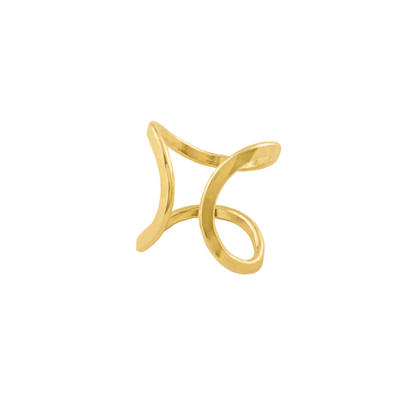 Infinity Ring in Gold