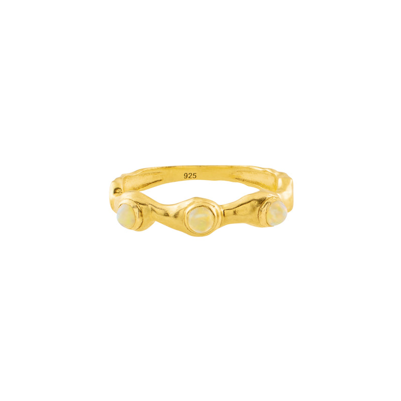 Third Time's a Charm Ring in Gold