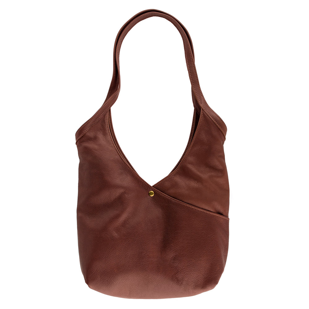 Cognac leather crossbody bag – GreatBrown