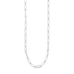 Forever Linked Chain in Silver - 18" L