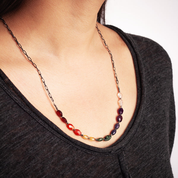 Rock Rainbow Necklace