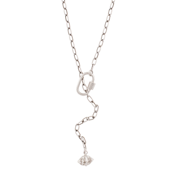 Herkimer Carabiner Necklace