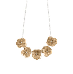 Pansy Party Necklace