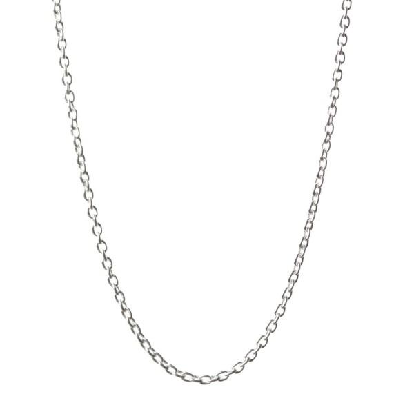 Cable Chain in Silver 18-20"